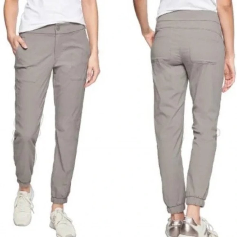 Athleta Trekkie Jogger Pants Size 2 Grey